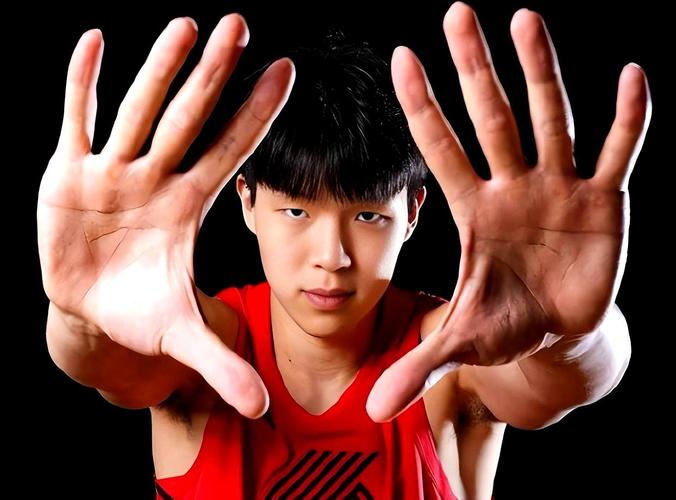 终得所愿！小球迷高举中文海报求杨瀚森签名成功圆梦