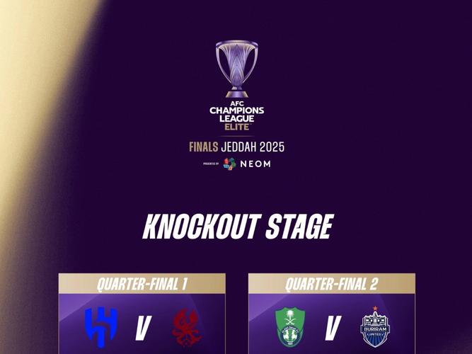 亚冠8强抽签:神户战新月萨德间胜者冠军奖金1200万美元创纪录