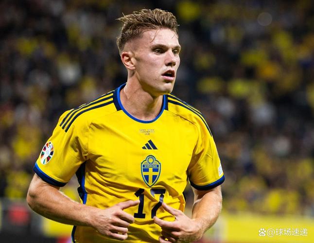 瑞典开场6分钟就取得领先!约克雷斯包抄打进个人本届世预赛首球